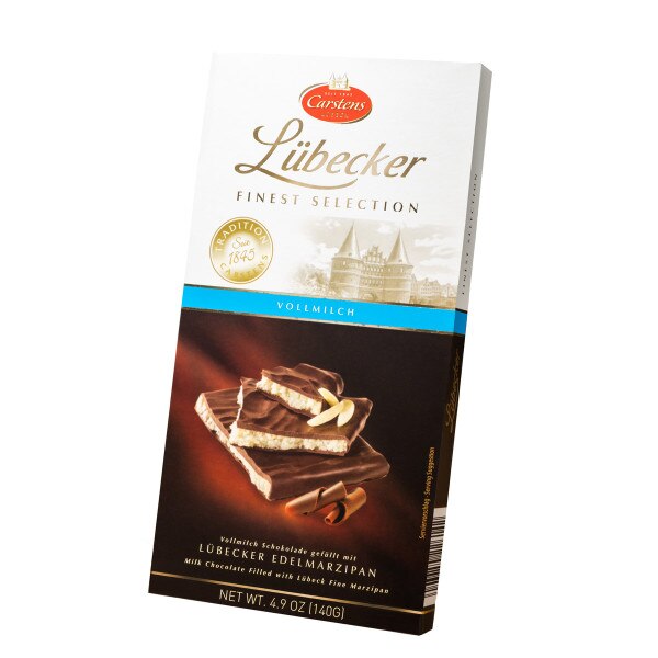 Carstens Milk Chocolate Lubecker Marzipan Tablet Holiday Chicago